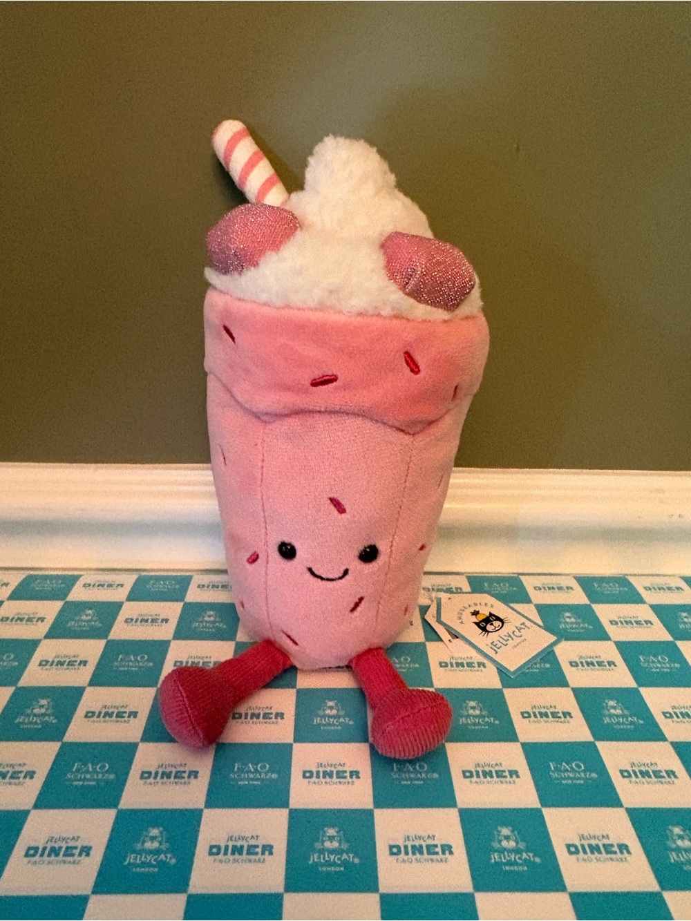 Jellycat Amuseables Bubecca Milkshake